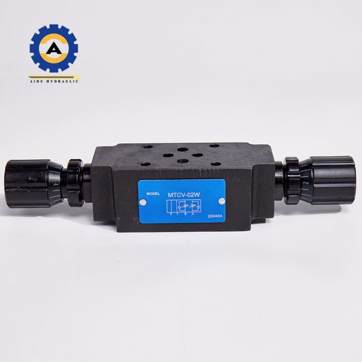 Superposition Throttle Check Valve