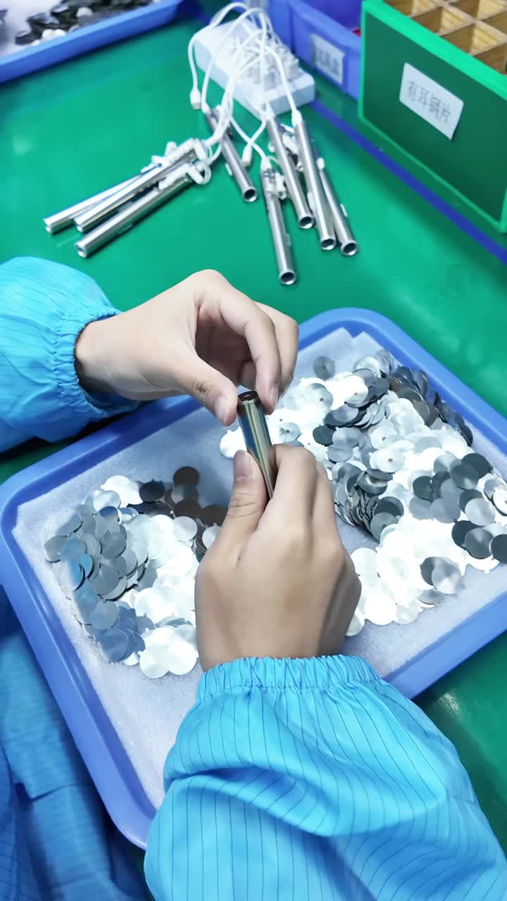 التجميع اليدوي للمحول الكهرضغطي