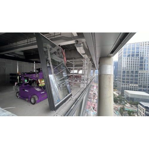 The Innovative Solution: Glass Installation Robot in the Landmark Projects of Guangzhou Zhujiang New Town