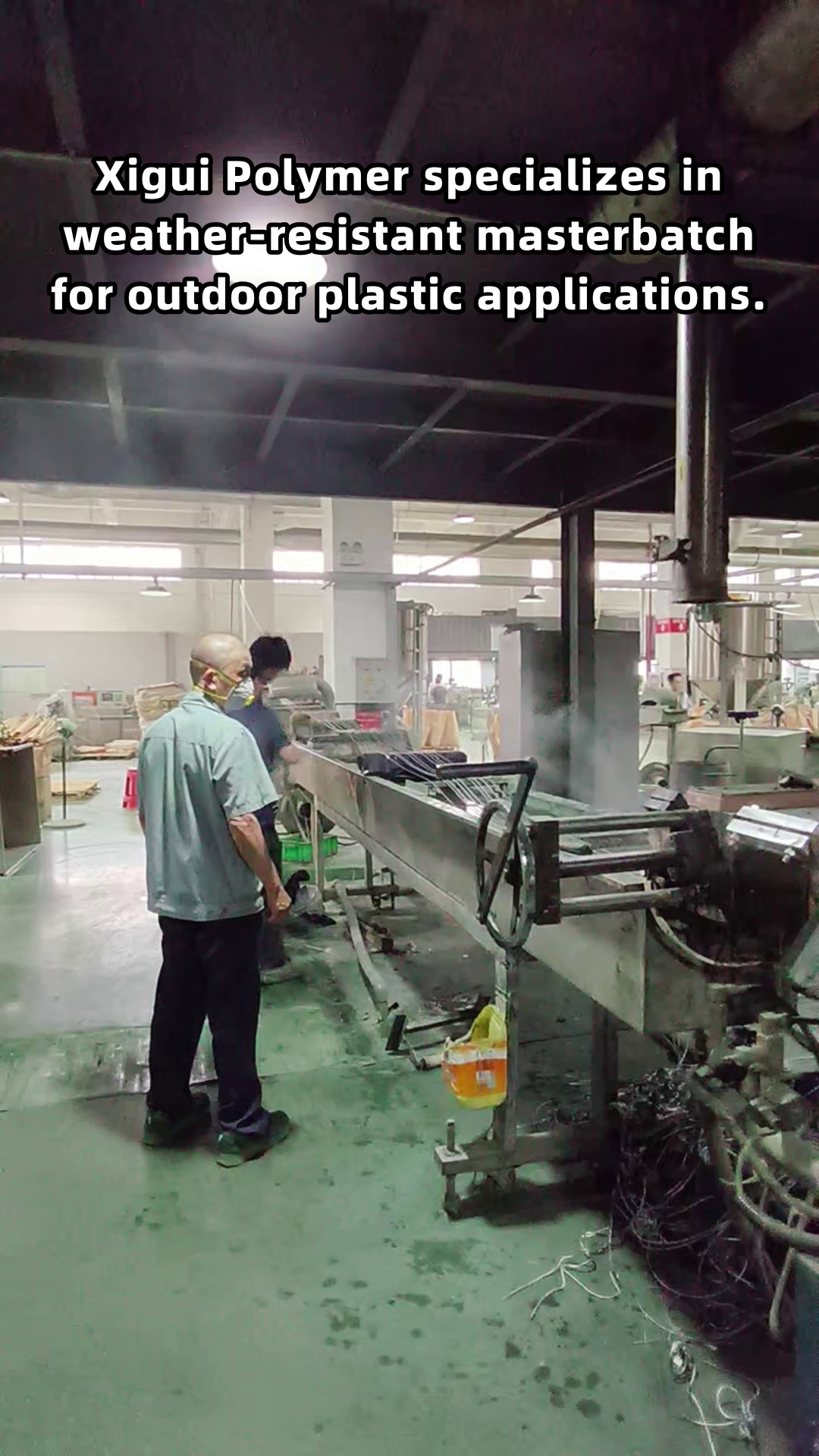 Sugerencias prácticas de procesamiento para masterbatch en cooperación con las instalaciones de producción de moldeo por inyección y extrusión existentes del cliente.
