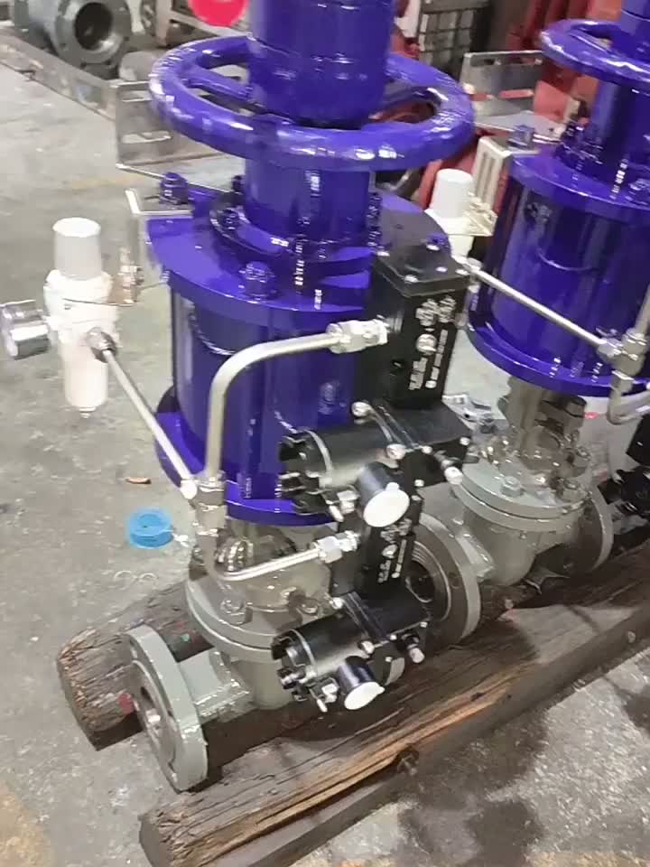 Пневматический ручный интегрированный клапан затвора