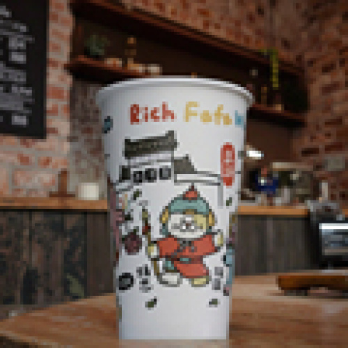 Copos de papel Kraft de parede dupla isolados de 10 onças Copos de café ecológicos com logotipo personalizado para bebidas quentes1