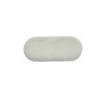 Child-Safe Oval Plastic Shell Button with White Material for Toy Accessories1