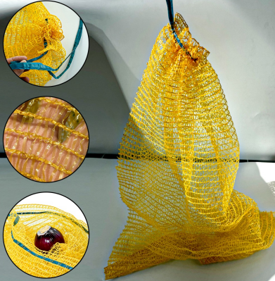 bolsa de rede de embalagem de madeira