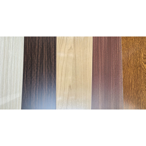 Paneles metálicos de veta de madera de doble cara Metal PCM en materiales decorativos