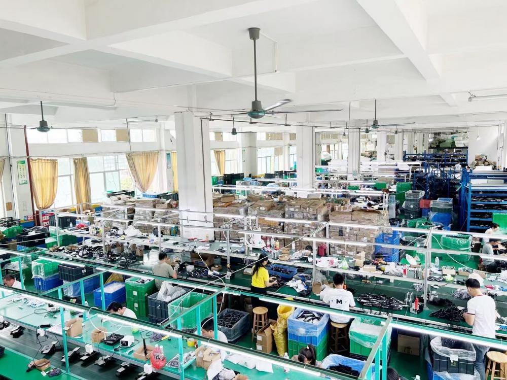 Panoramic view of the production workshop