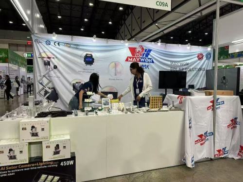 Выстава сонечнай энергіі ў Тайландзе
