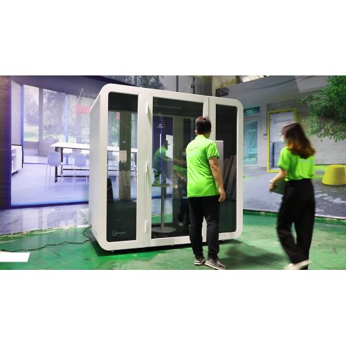 High Quality lodon' telephone booth Work Sound Proof 4/6-person Meeting Pod Office Phone Booth1