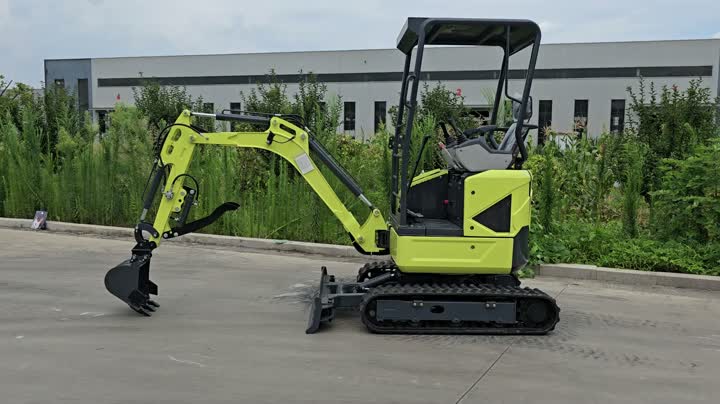 2 ton mini excavator solves construction problems in narrow spaces