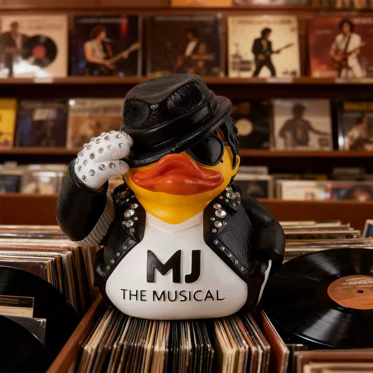 Michael Jackson duck figurine video 1