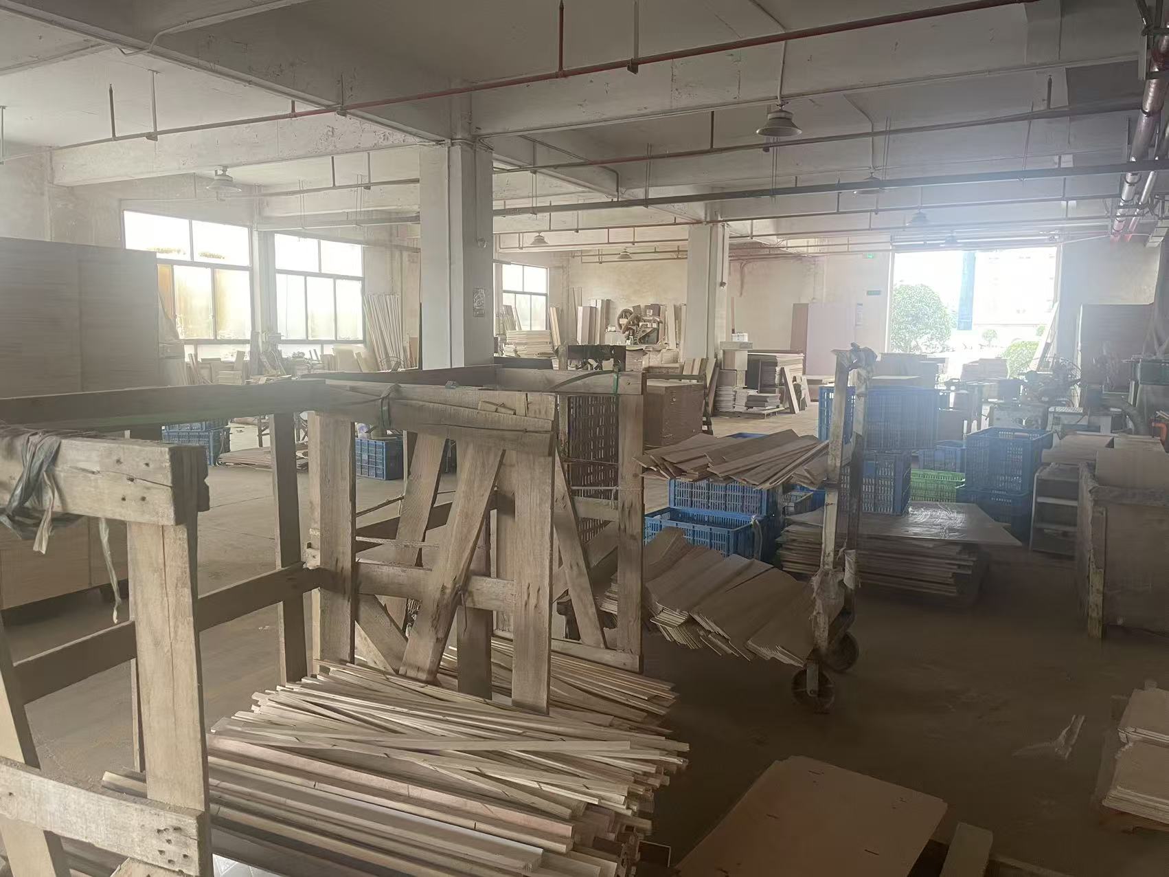 Factory interior view