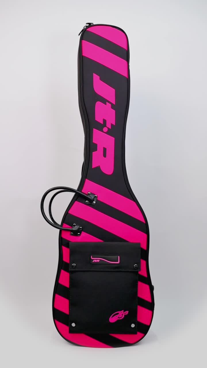 Carry Bag for 49" Bass (Rose Red Stripe)