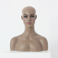 Realistic Fiberglass Female Head Mannequin for Display1