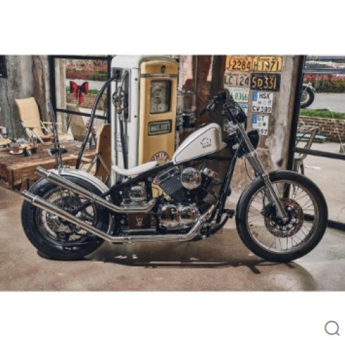 Build a unique chopper motorcycle