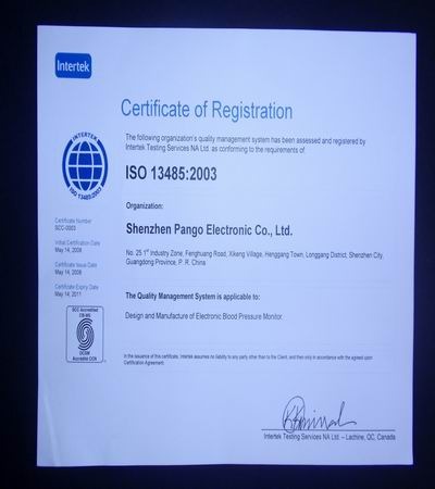 Certificate of Registration