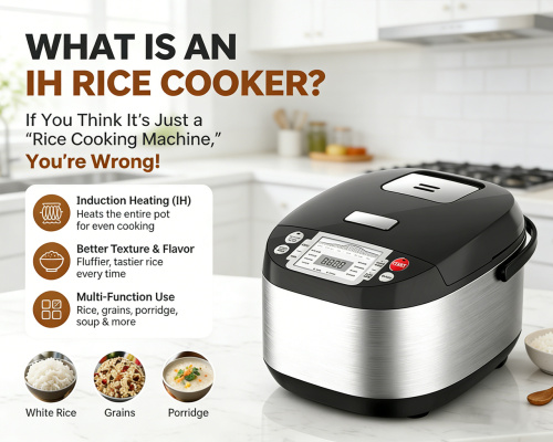 What is an IH Rice Cooker? If You Think It’s Just a “Rice Cooking Machine,” You’re Wrong!