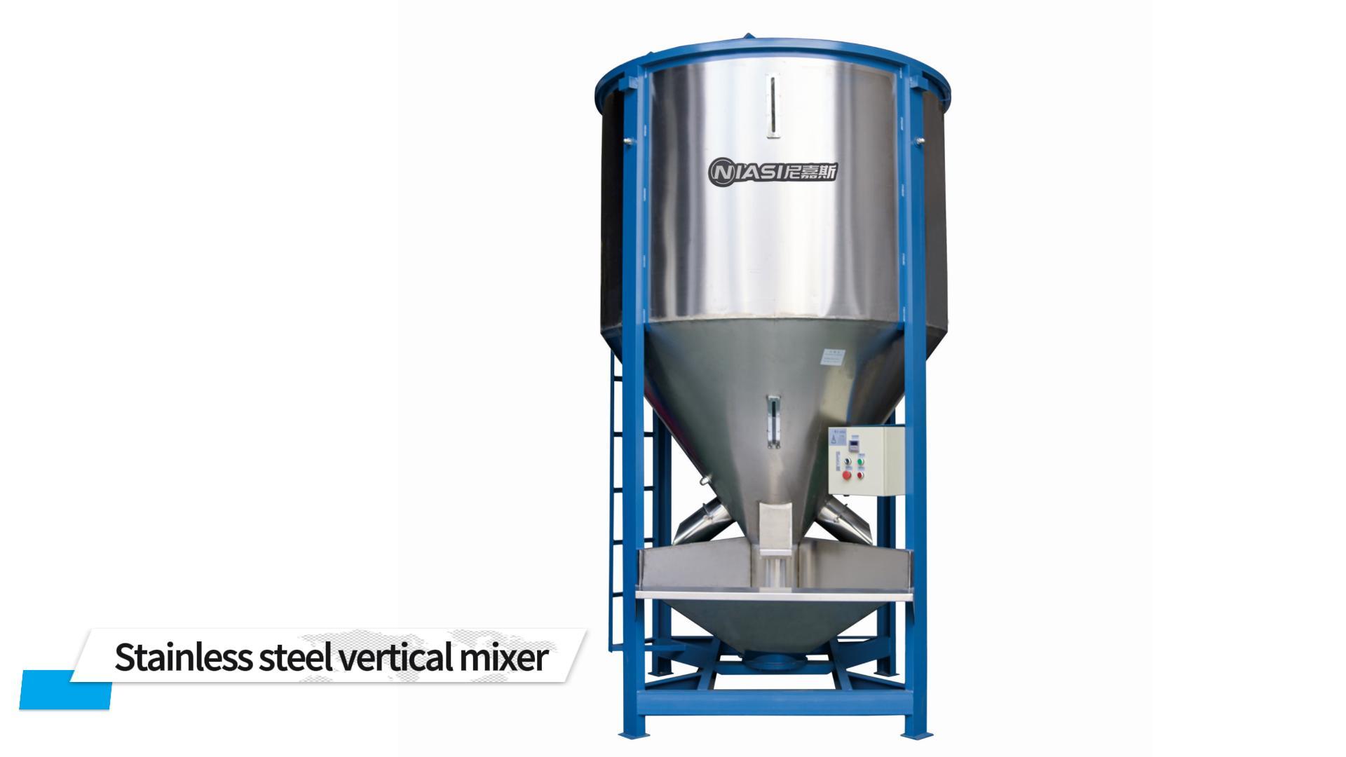 Mixer vertikal plastik