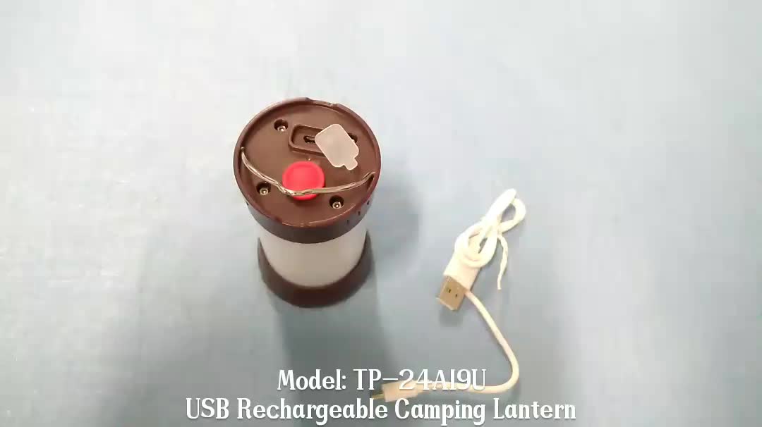 Outdoor camping lamps and lanterns usb rechargeable led lantern light1