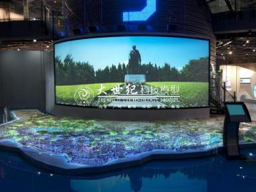 Airport model display