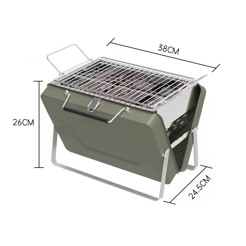 Grill de churrasco ao ar livre