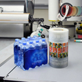 Soft 12mic PE Shrink Film Color Plastic Shrink Rolls for Drink/Beer Can Packing 50cm Width Blow Molding Process Industrial Use1