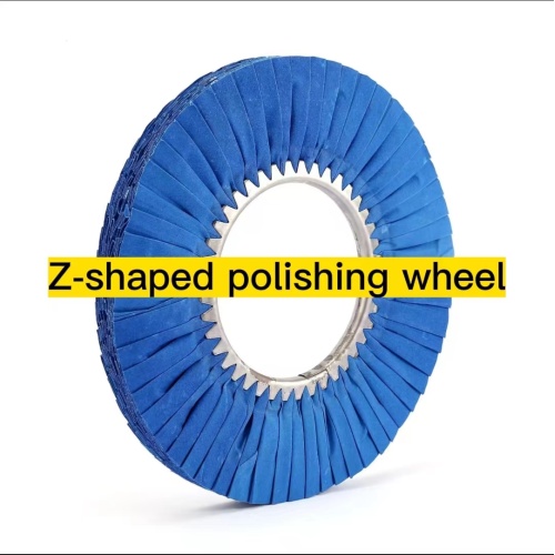 Z-shaped polishing wheel