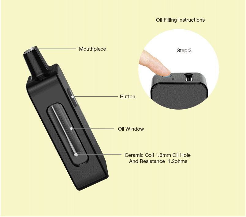 Delta 8 oil Device Stizzy