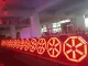 DMX RGB LED Wash Latar Belakang Matrix Light