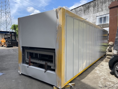 Envío exitoso de equipos de producción de perfiles de aluminio a Ecuador