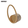 Brass Clothes Hanger with Heavy Duty Hook for Bathroom and Kitchen1