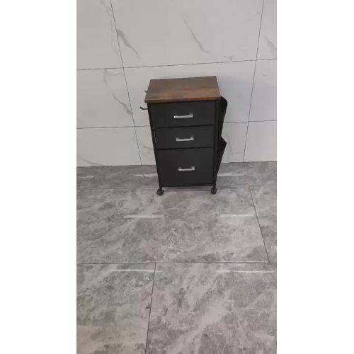 3 storage drawers