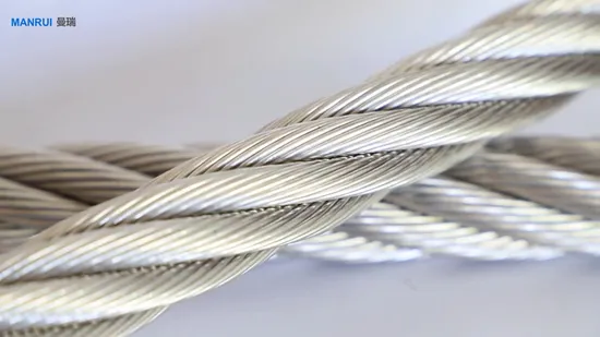 AISI 304 304L 316 Büyük Stok Yüksek Kaliteli Paslanmaz Çelik Tel Halat1