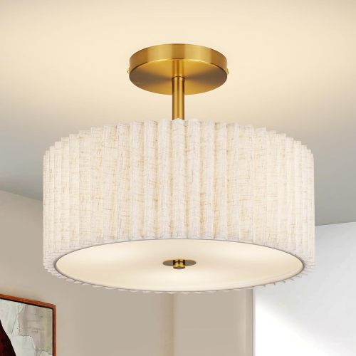 Wave-Shaped Ceiling Light for Elegant Indoor Ambiance