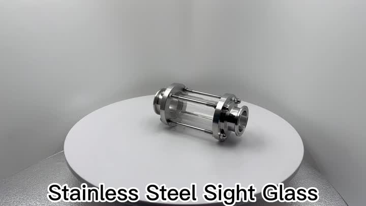 Stainless steel sight glass