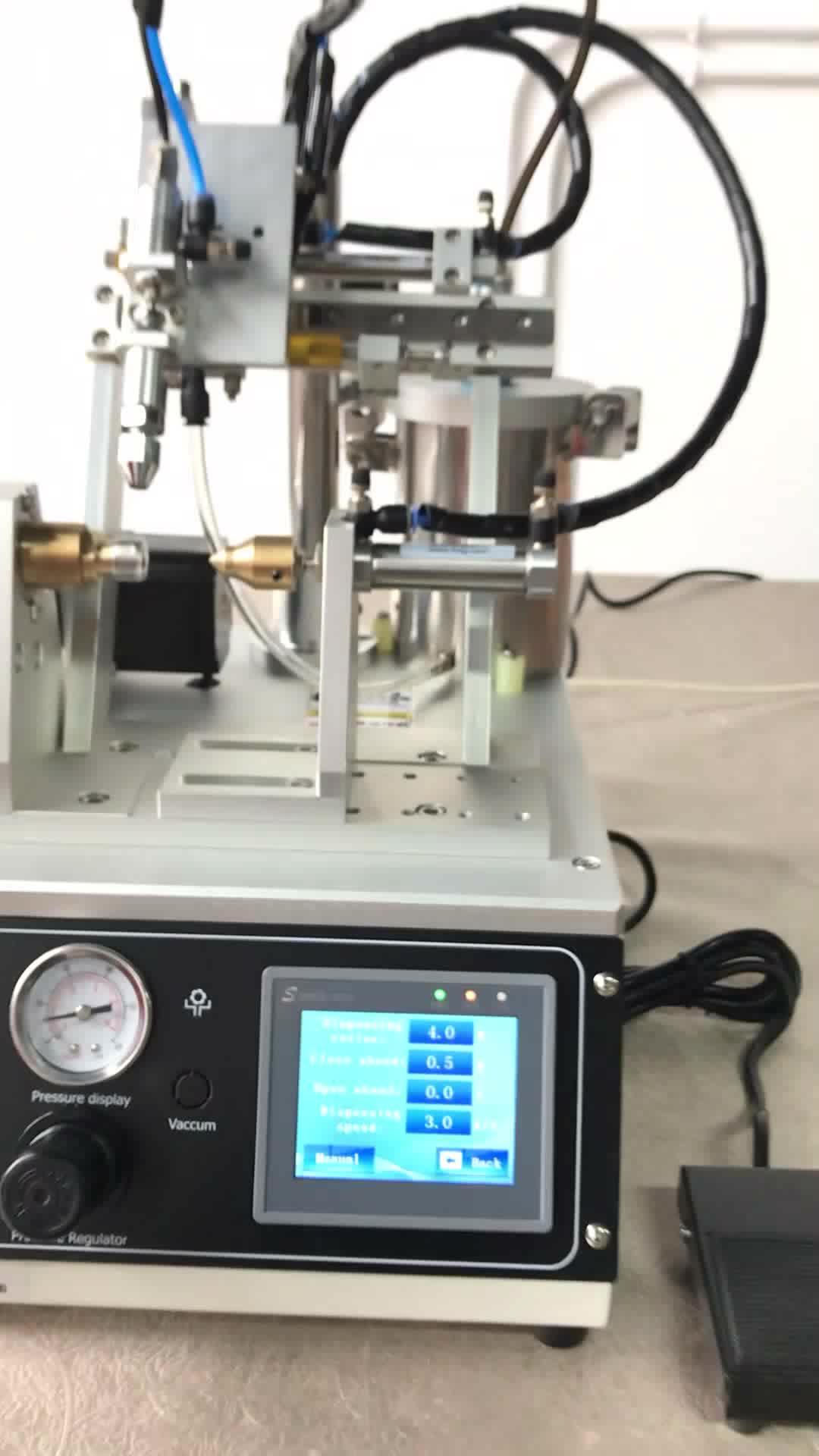 Vorangewalte Gewindebeschichtungsmaschine mit Touchscreen11