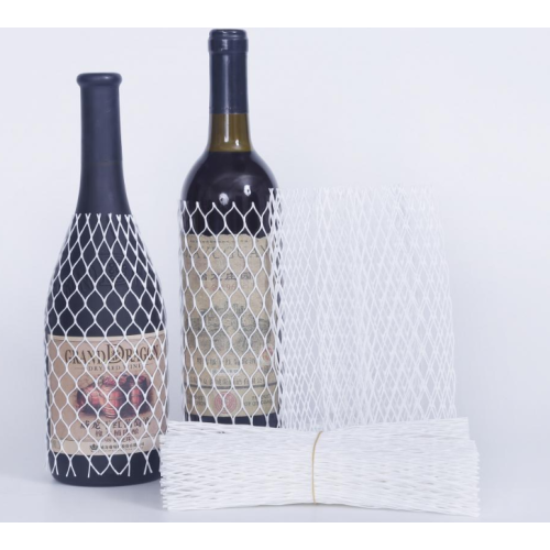 Bottle body protective net cover - glass/ceramic product 