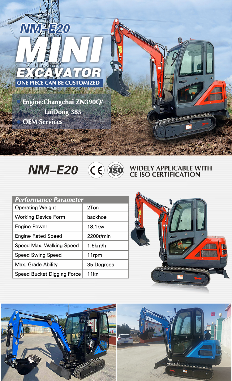 nm-e20 mini excavator
