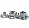 T-Nut de vendas diretas da fábrica personalizado em aço carbono e liga de aço tipo T com porcas de garra M12 de 4 garfos1