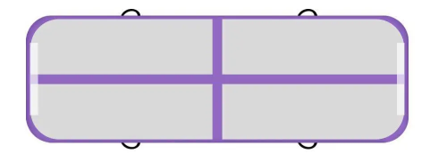 Vergleich verschiedener Materialien der Luftspurmatte