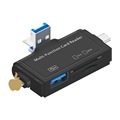 Multifunction 7-in-1 Portable Mobile Phone Computer U Disk Reader: Your Ultimate Compact Storage and Device Enhancement Solution1