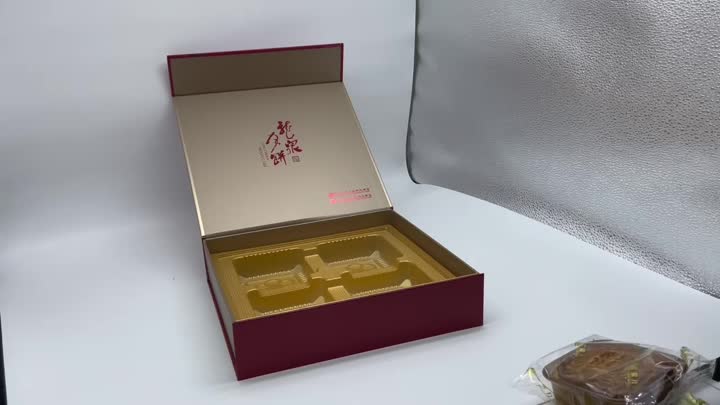 Custom mooncake packaging box magnetic