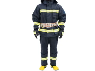Fighter Firefighting Permanent Flame Retardant Fabric Fire Retardant Clothing Suit1