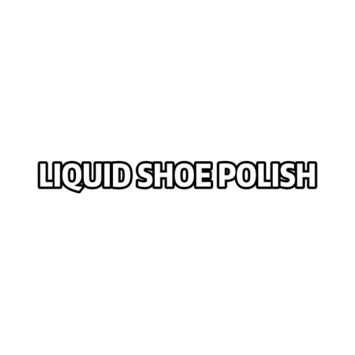 Liquid shoe polish