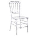 Black Transparent Resin Napoleon Chair for Weddings1