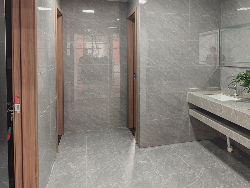 Office floor restroom