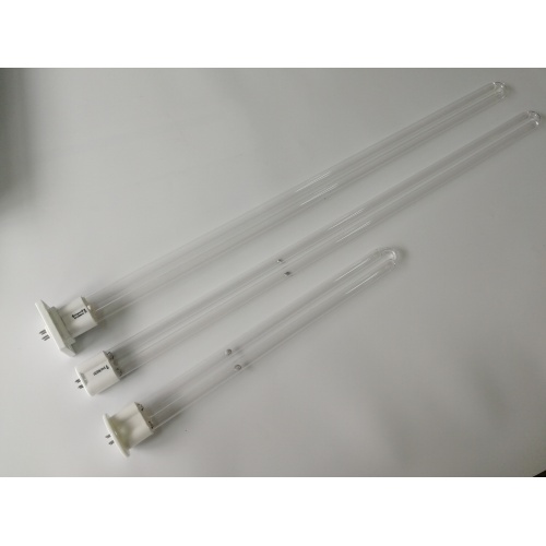 U shape dual band UVC lamp