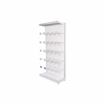 supermarket shelves