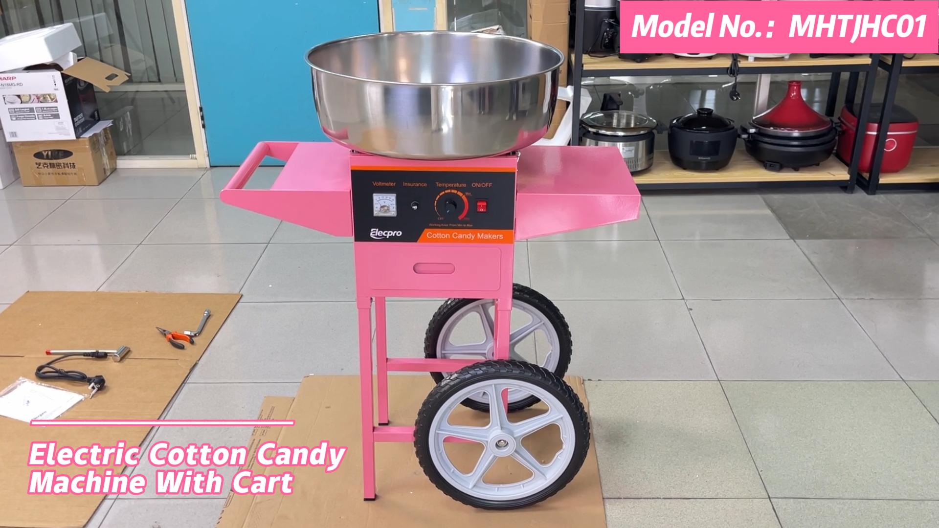 Cotton  candy machine installatiom tutorial