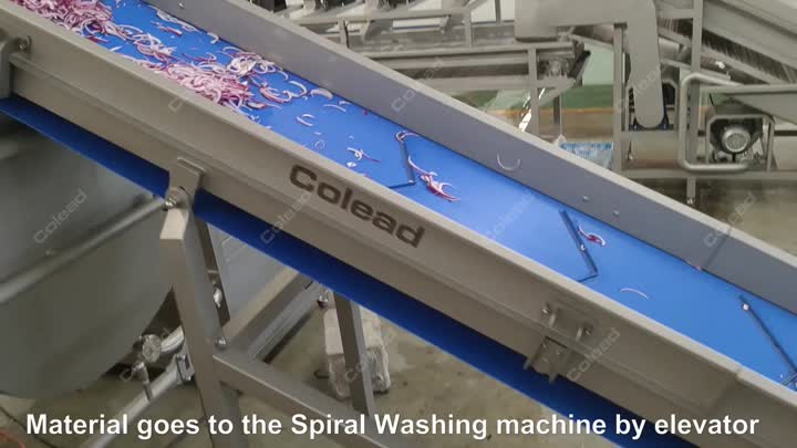 Spiral washing machine