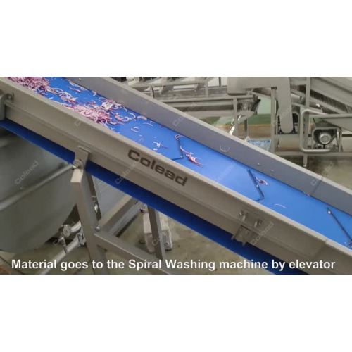 Spiral washing machine